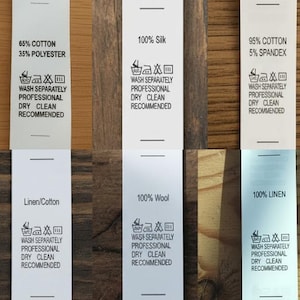 polyester spandex blend dress care instructions Polyester Spandex Care Tags