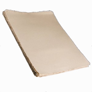 Mulberry Paper Sheets - Natural Colour Calligraphy Paper - Handmade Paper - Thin Fine Paper - Watercolor - Organic - Eco Friendly Craft