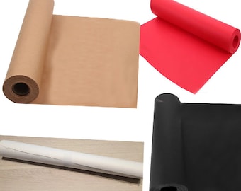 Kraftpapier zum Basteln, Geschenke, Tischdecke - Kraftpapierrolle - Braune Kraft Blankopapierrolle - Geschenkpapier, Leinwand, Packpapier