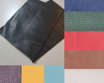 Tela de cuero autoadhesiva, tela de cuero PU, tela gruesa, láminas de cuero, tela para bricolaje, tira de parche para reparación de cuero de 20 x 30 cm