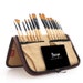 Paint Brush Set with Holder -Paintbrush Holder Organizer Storage Pouch -  Paintbrush Roll Up Bag - Gifts for Artist Painters - Pinselrolle 