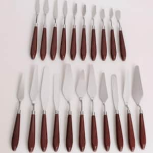 21 Pcs Oil Painting Palette Knife Set  - Canvas Painting Artist Knives For Oil Based and Acrylic Paints Create Textures and Effects