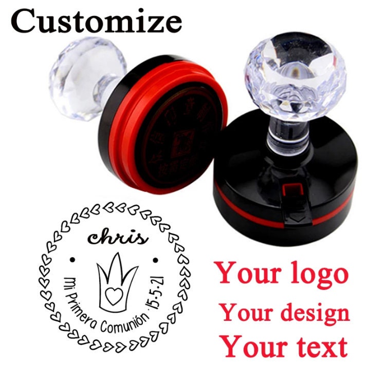 Multicolor Stamp, Custom Stamp With 2 or 3 Ink Color, Personalized Stamp, Create  Your Own Stamp, Stamp With Your Image, Text, Logo,idea 
