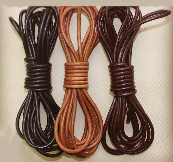 attache câble en cuir de chèvre - fabrication française