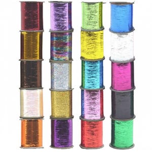 Metallic Sewing Thread - Glitter Sewing Thread - Gold Silver Rainbow - Machine Thread - Hand Sewing Embroidery - Polyester All Purpose Spool