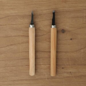 Wooden Carving Carver Hand Chisel Knife Kit Set Mini Wood working Gouges Ideal for Detail and Basic Engraving Sculpture Carpentry Tool image 3