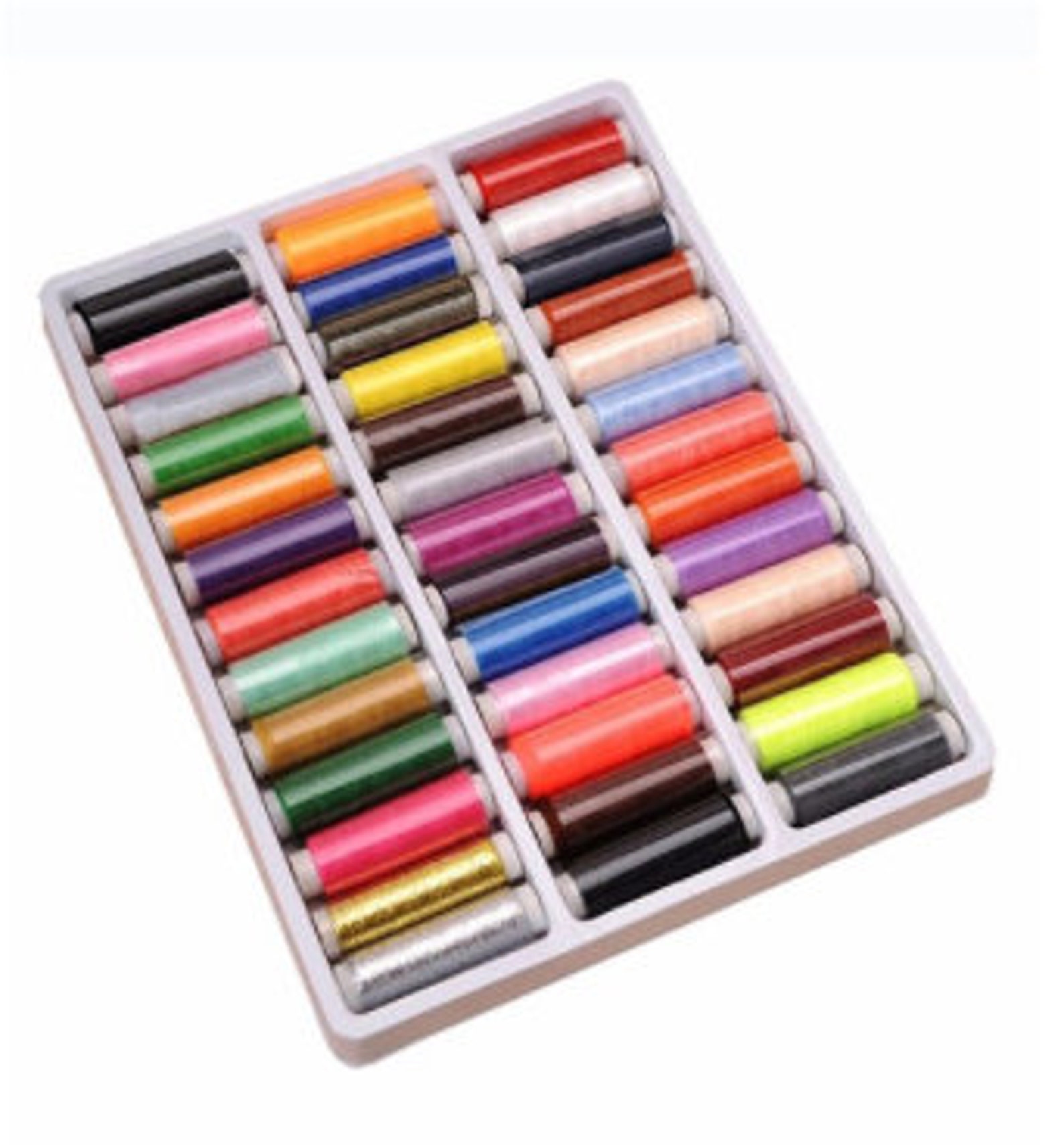 Sewing Machine Thread Set 39 Pieces Thread Assortment Fils Etsy UK