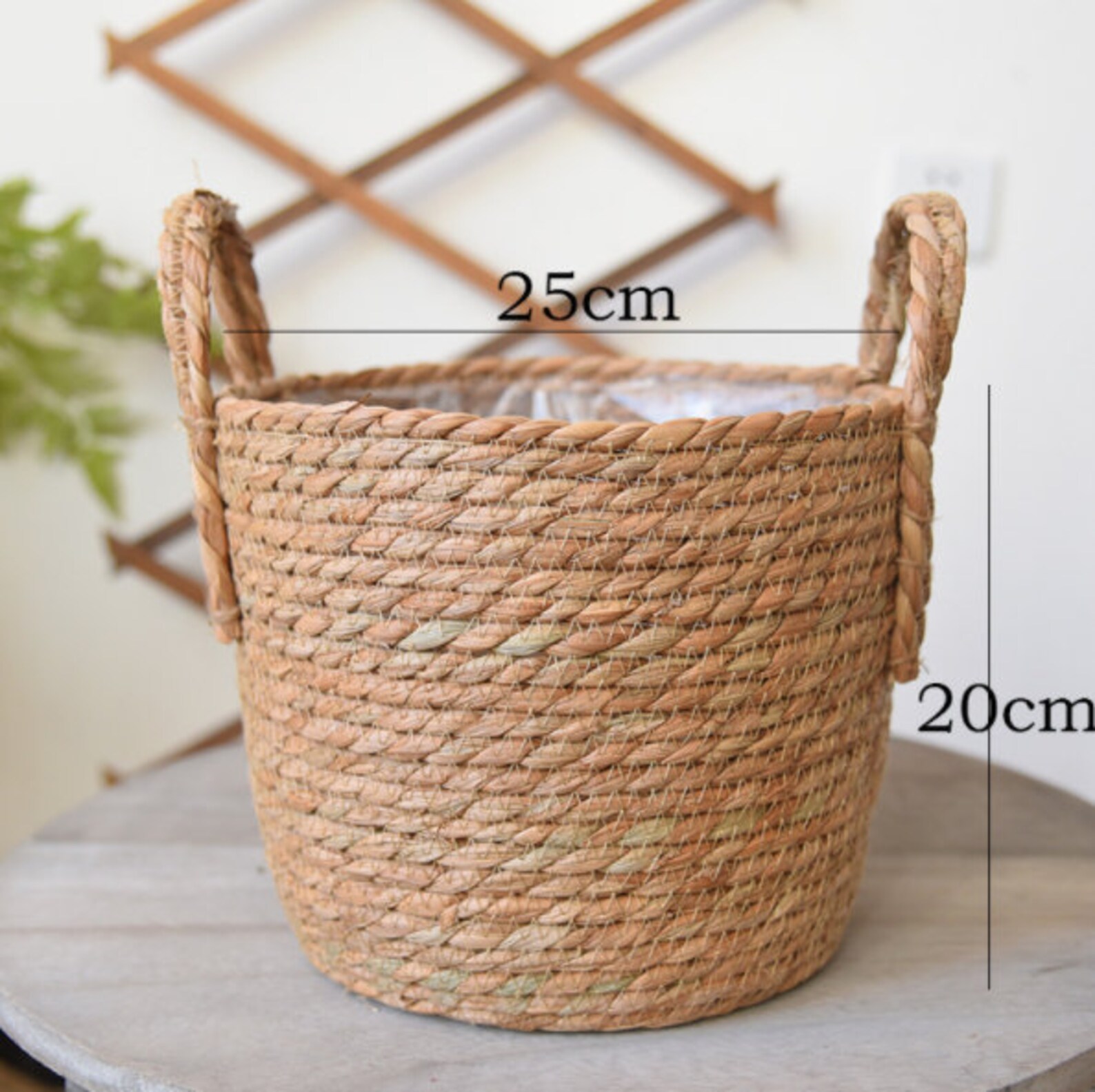 rattan toy box with lid