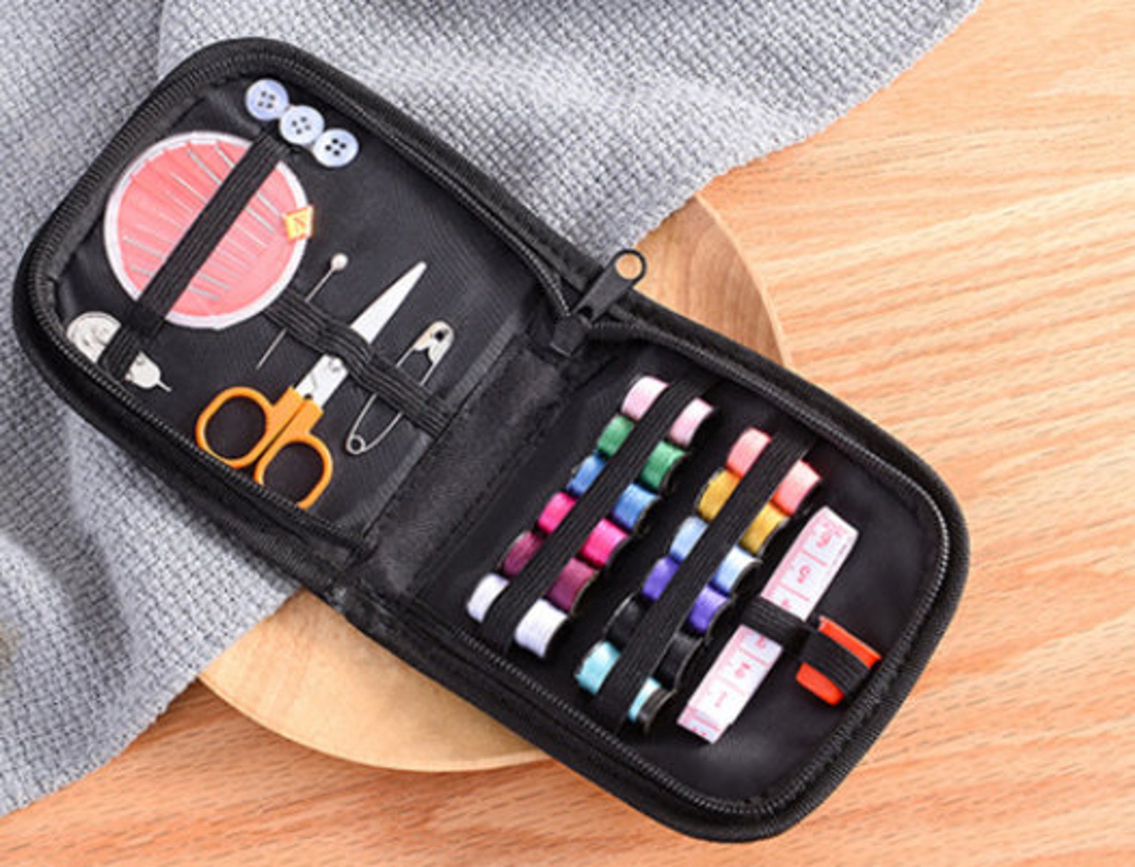 Travel Sewing Kit Mini Needle and Thread Kit Sewing - Etsy UK