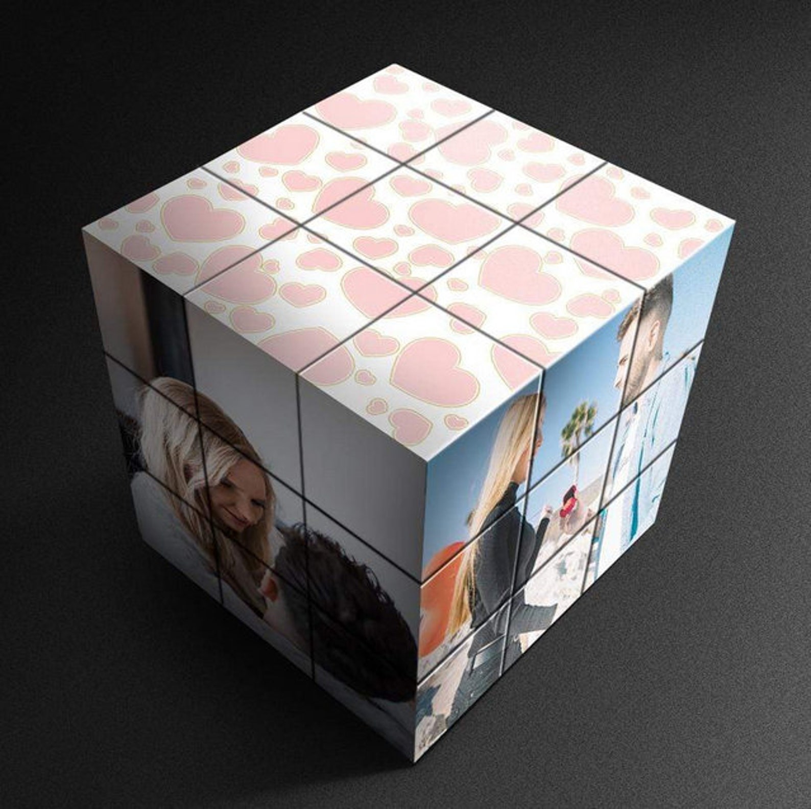 Custom Photo Rubik's Cube Personalized Rubiks Cube 3X3 Etsy