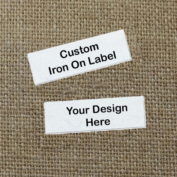 Iron on Label - Etsy
