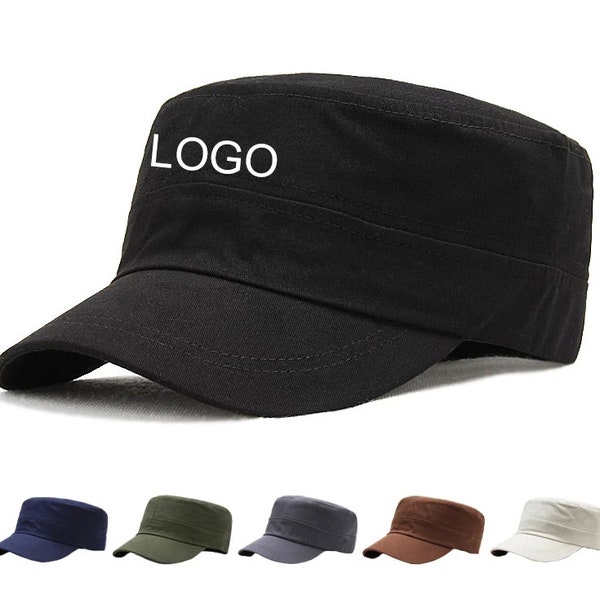 Custom Cap - Personalized Logo - Customize Design Your Own Military Cap - Mütze Selbst Gestalten - Baseball Hats - For Dad Husband Boyfriend