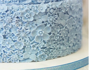 Lace mat silicone mould fondant cake sugarcraft decoration baking mold Chocolate