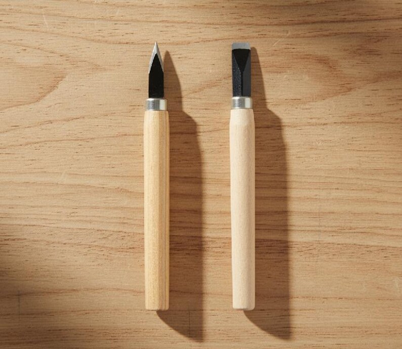 Wooden Carving Carver Hand Chisel Knife Kit Set Mini Wood working Gouges Ideal for Detail and Basic Engraving Sculpture Carpentry Tool image 2