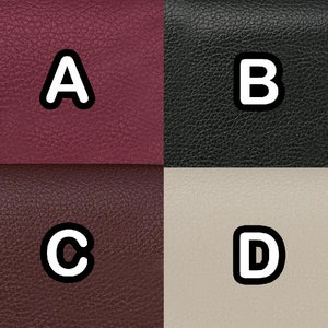 Self-Adhesive Leather Fabric, PU Leather Fabric, Thick Fabric, Leather Sheets, DIY Cloth, Leather Repair Patch Strip 35cm 50cm 200cm image 2