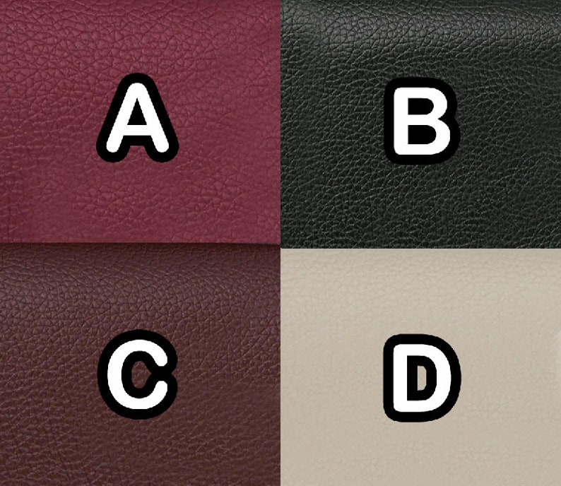 Self-Adhesive Leather Fabric, PU Leather Fabric, Thick Fabric, Leather Sheets, DIY Cloth, Leather Repair Patch Strip 35cm 50cm 200cm image 2