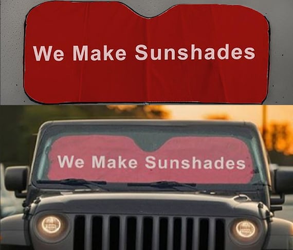 Personalized Windshield Cover Sunshade Custom Car Sun Shade Customizable With Your Picture Logo Image Text Gift for Car Lovers Etsy Canada