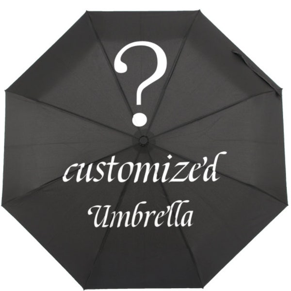 Custom Umbrella - Personalized Umbrella - Printed Photo Umbrella - Logo Picture Umbrella - Regenschirm Personalisiert - Design Your Own
