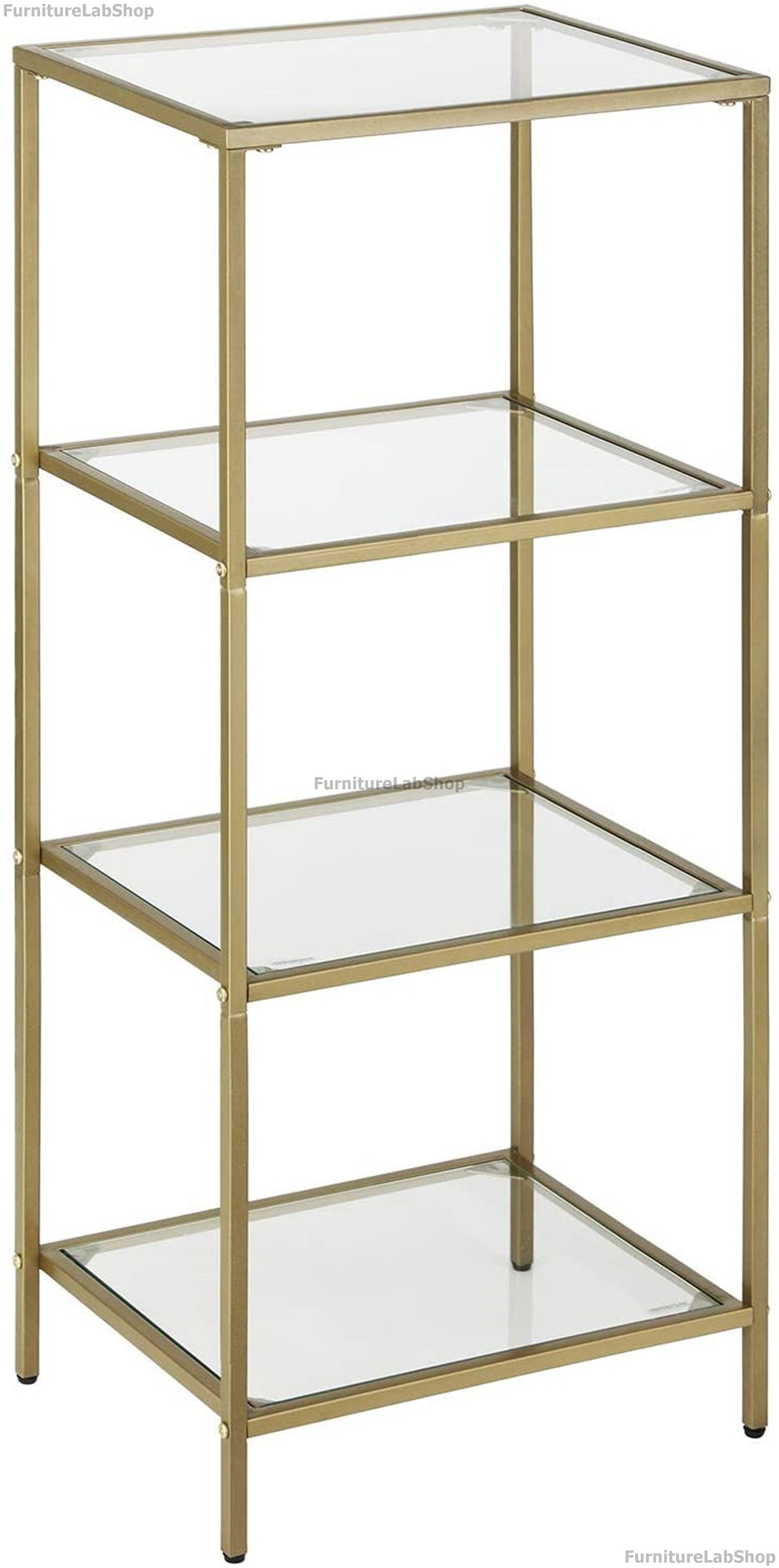 Modern Chic Shelving Unit Metal Gold Tallboy Narrow Storage Etsy