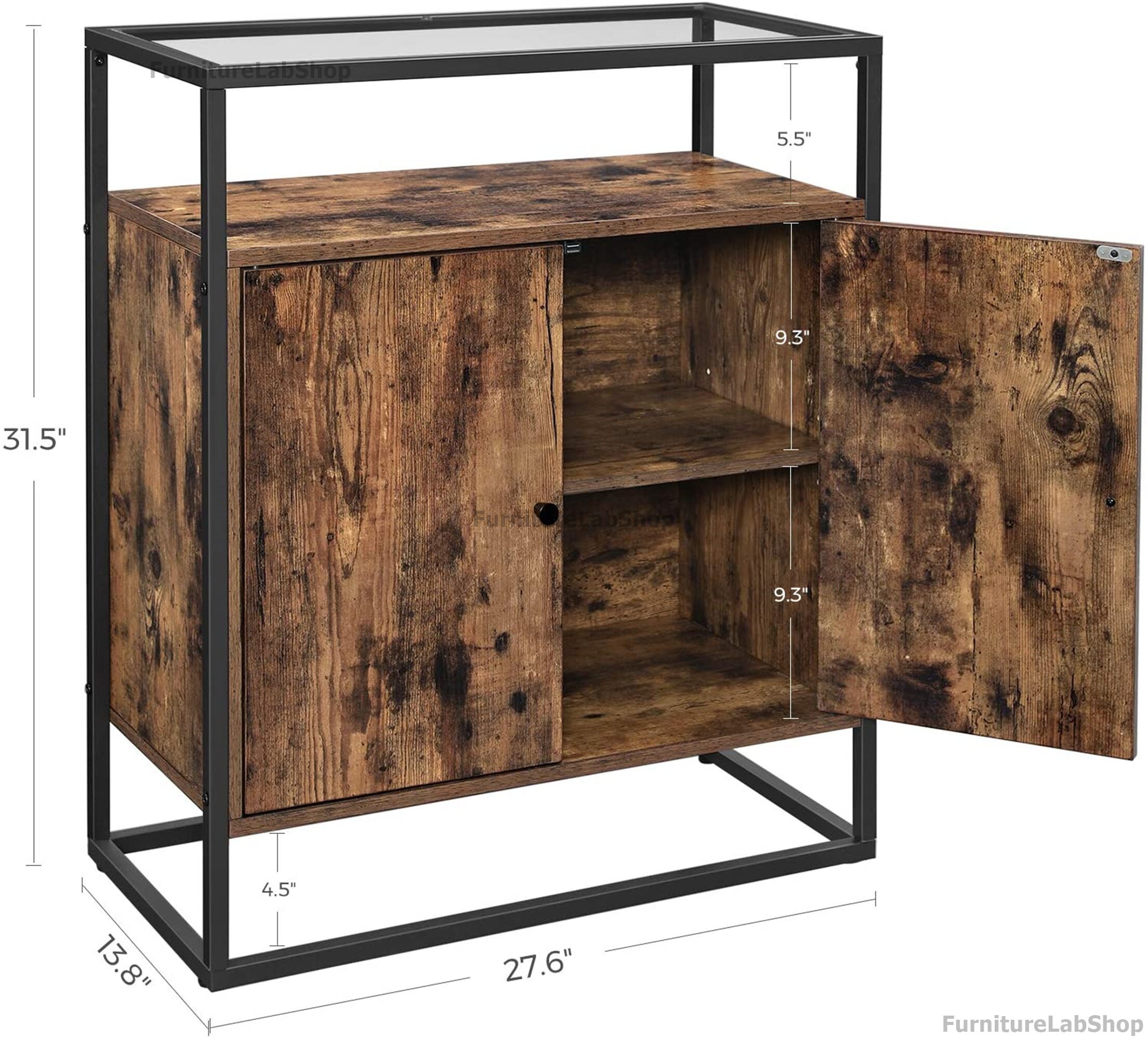 Vintage pequeño aparador armario de almacenamiento industrial | Etsy