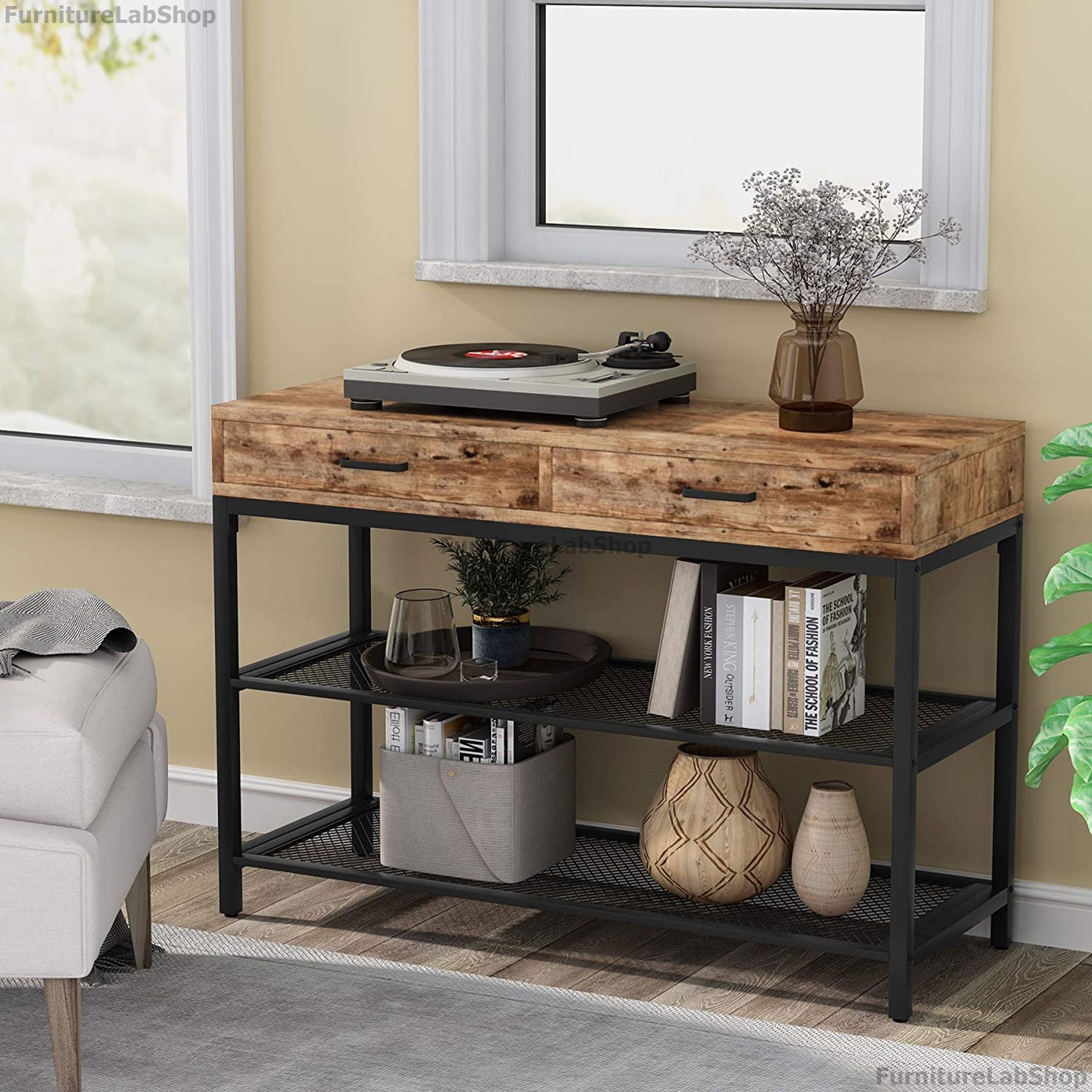 slim sideboard table