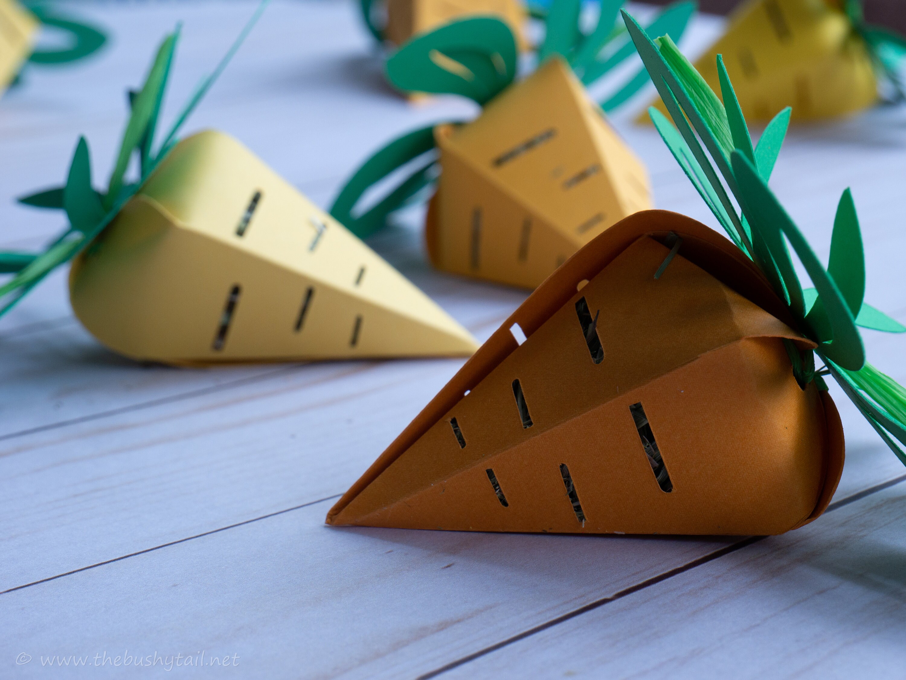 Natural Bunny Foraging Toys Carrot Pack 3 Pack Etsy