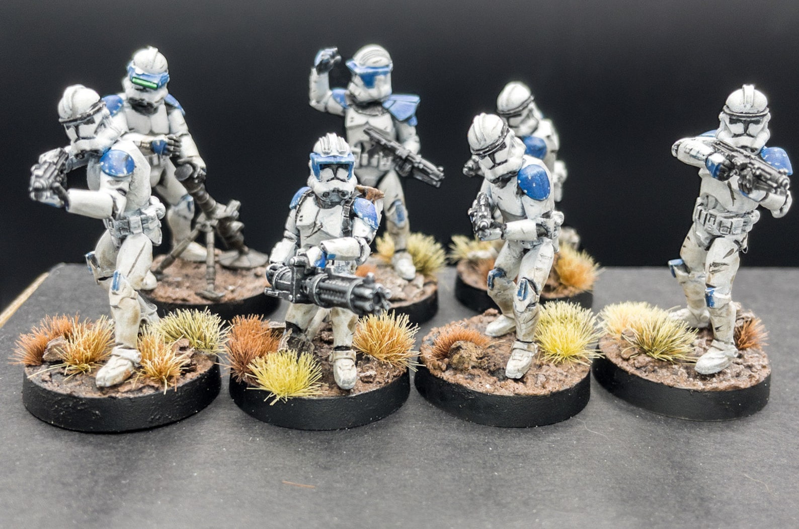 Star Wars Legion Phase II Clone Troopers The Clone Wars Etsy
