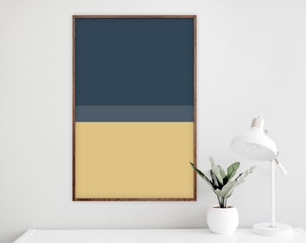 Modern Art Print, Abstract Lines & Shapes, Colors, Contemporary, Minimalist, Original Art