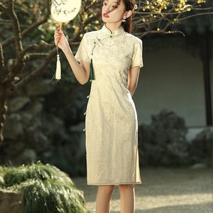 1/6 chinesische Cheongsam weiße Spitze Kleid Kleidung für 12 "weibliche Figur 