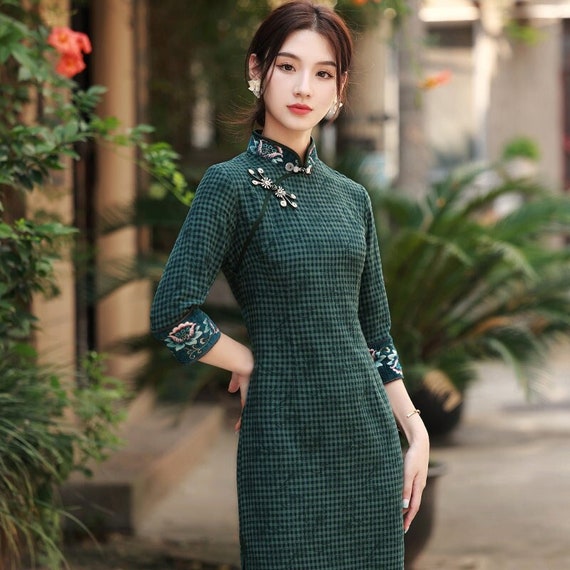 De la mujer Manga Larga Camiseta Casual vestido largo collar - China El  vestido y vestido largo precio