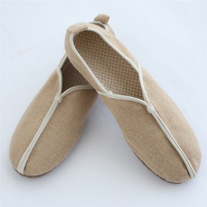 Traditional Chinese sandals |Minimalist linen Shoes |Breathable and comfortable Retro Sandals |Suitable for all |Anniversary gifts