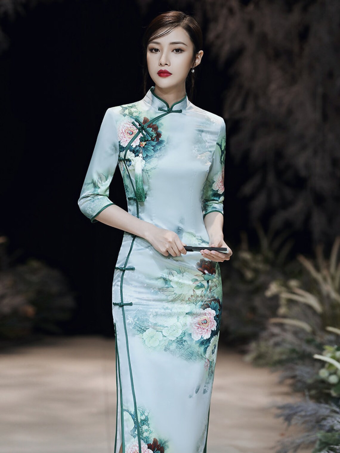 retro qipao