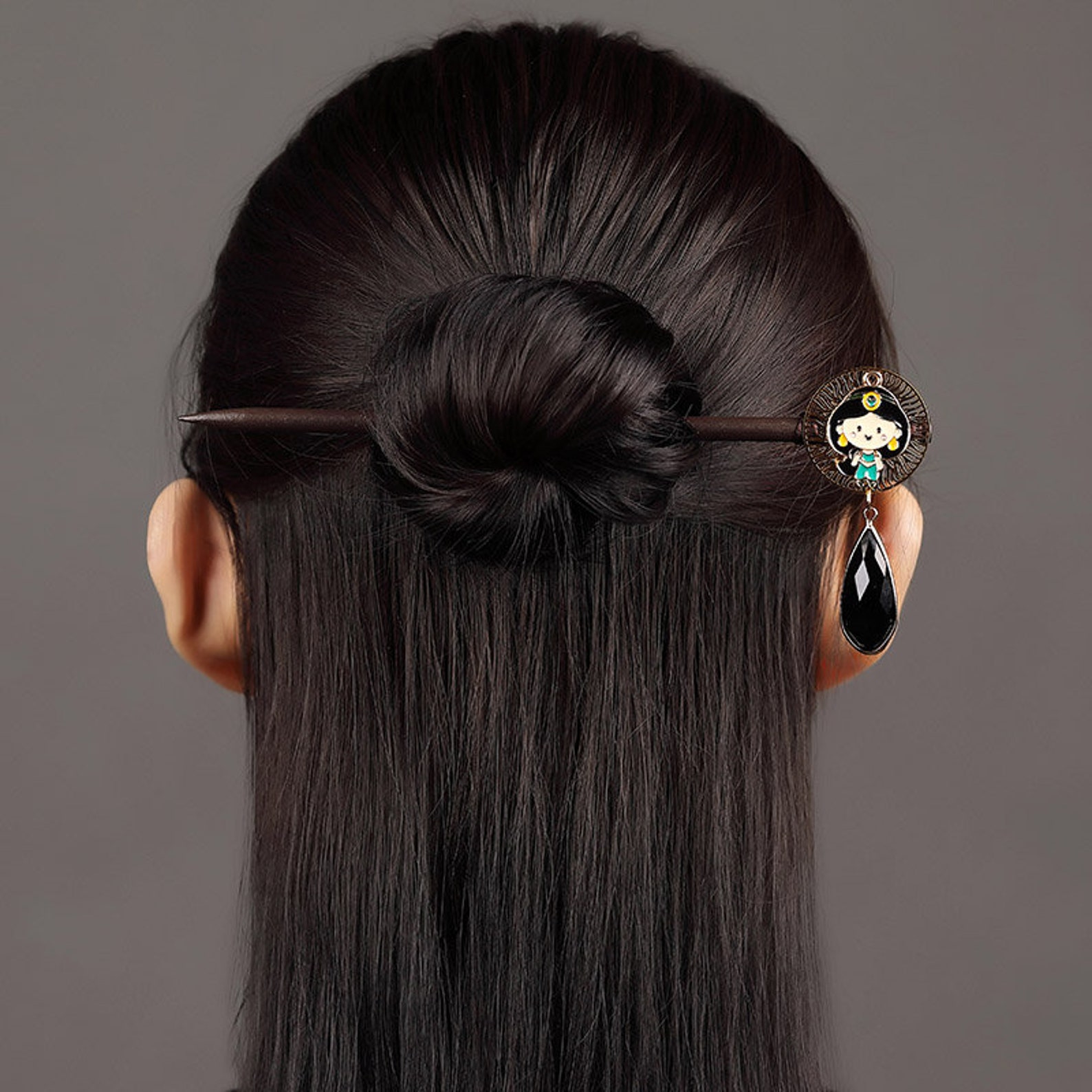 Chinese jewelry. Traditional Chinese hairpin. Retro hair Etsy
