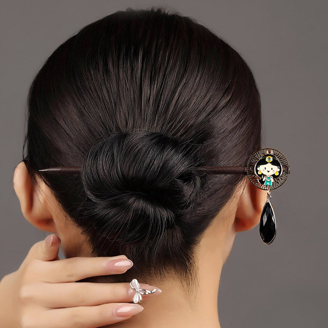 Chinese jewelry. Traditional Chinese hairpin. Retro hair Etsy