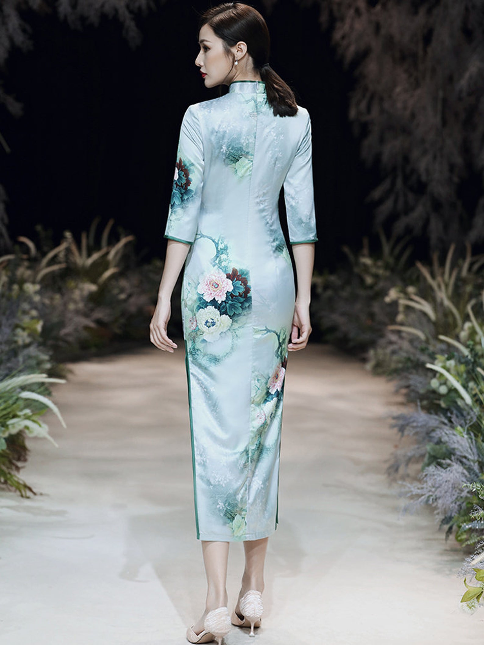 retro qipao
