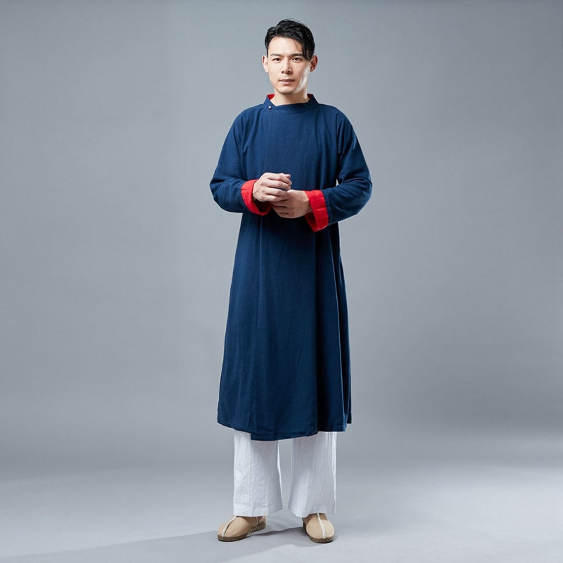 Traditional Chinese Men's Cheongsam. Men's Robes. - Etsy Canada