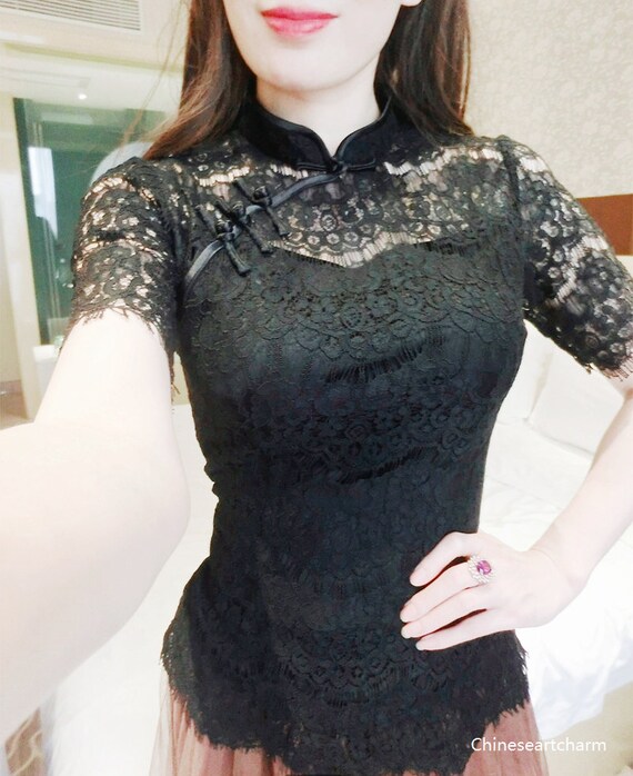 blusa tipo oriental