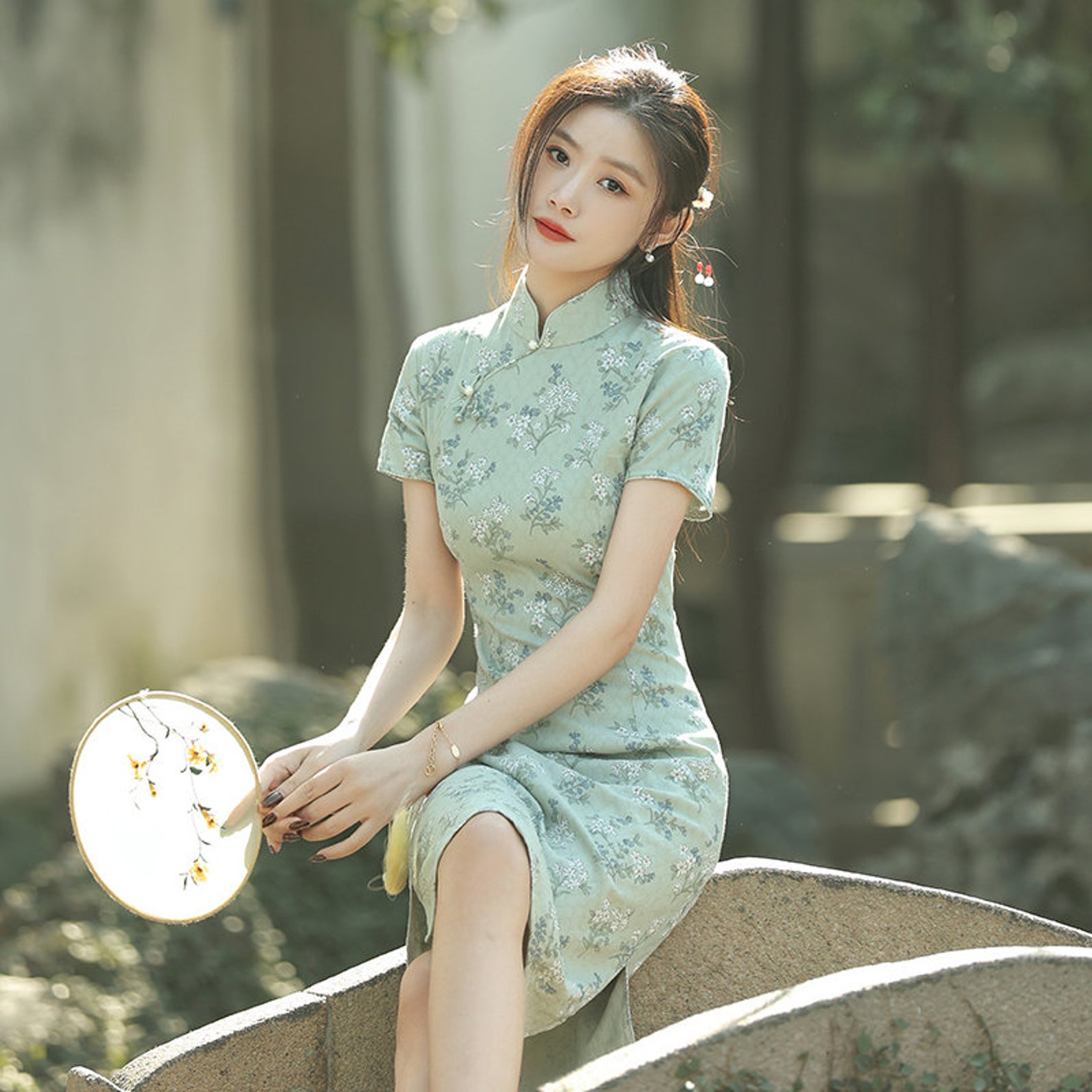 retro qipao