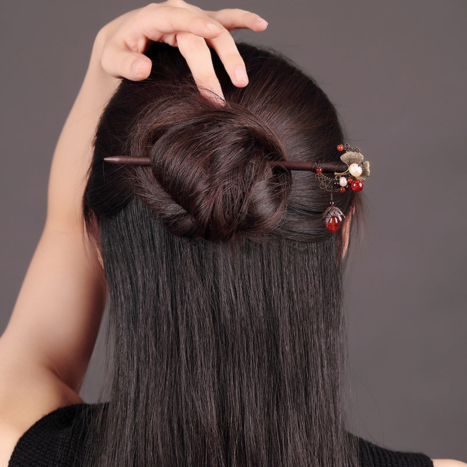 Traditional Chinese Hairpin Retro Jewelry Classical Hair Etsy