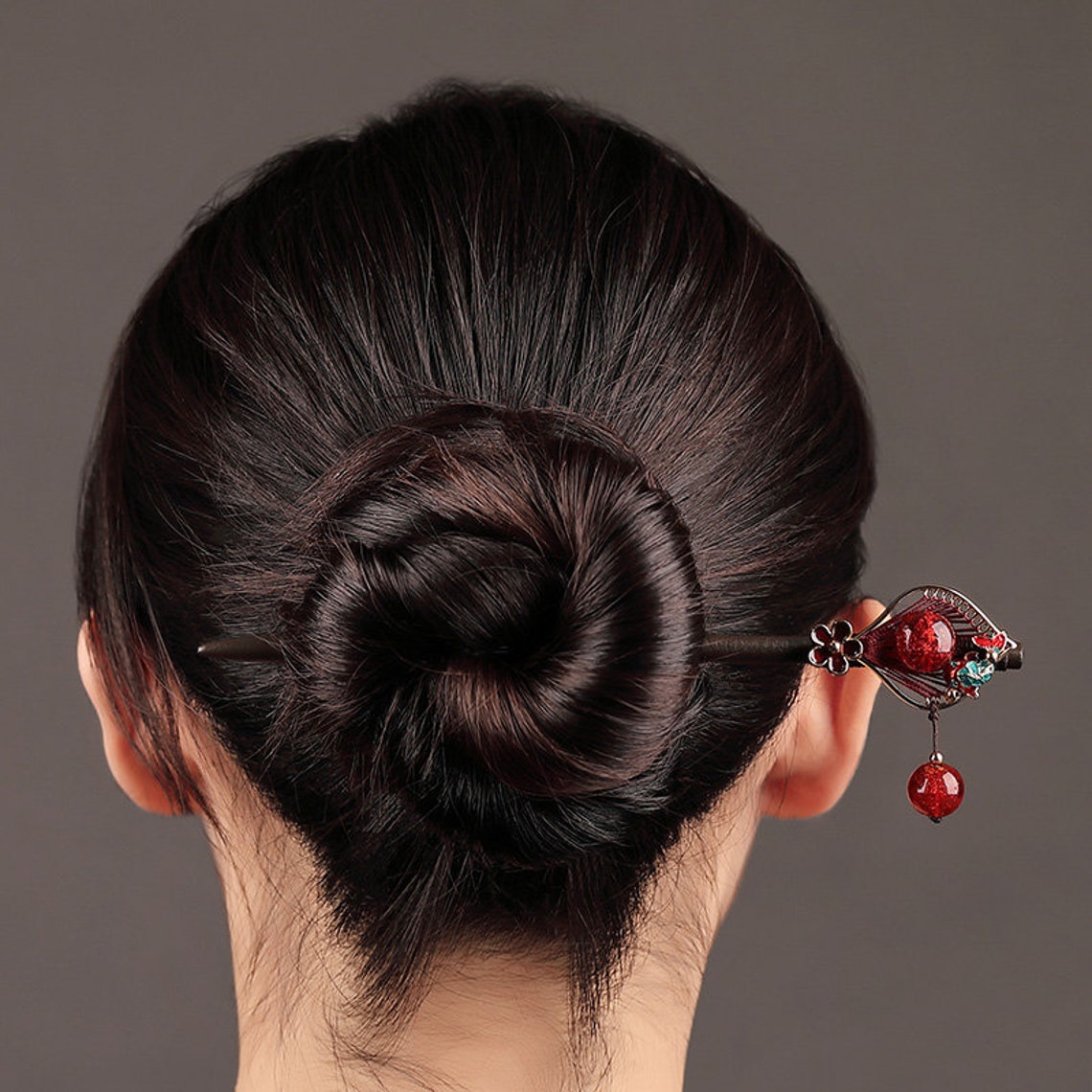 Traditional Chinese Hairpin Retro Hair Stick Classical Etsy