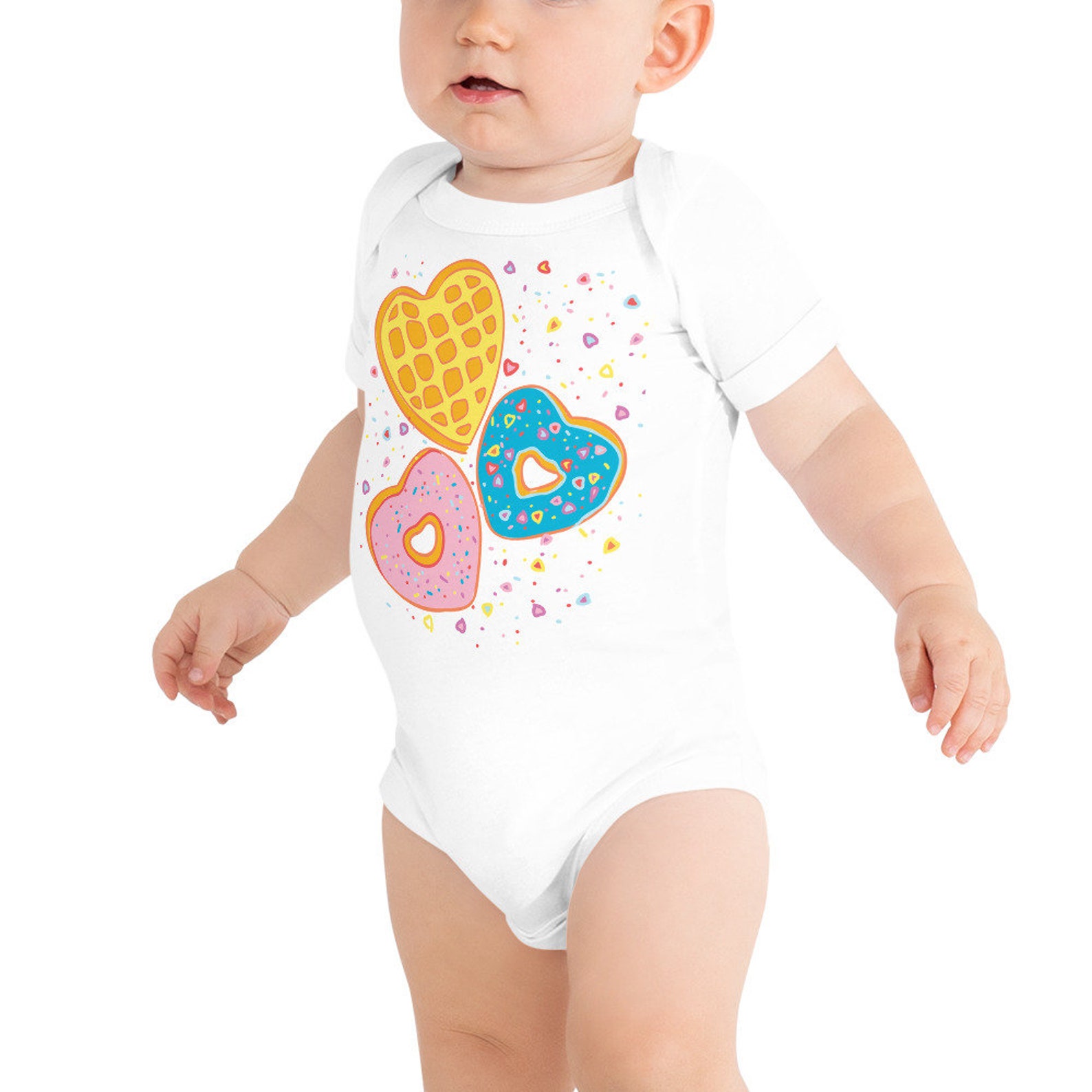 Donut one piece Baby Girl Clothes Donut Baby Clothes Donut Etsy