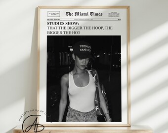 The Times: The Bigger the Hoop | Magazine Cover | Digital Download
