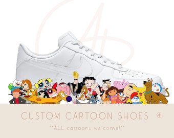 Cartoon Character Custom Air Force 1