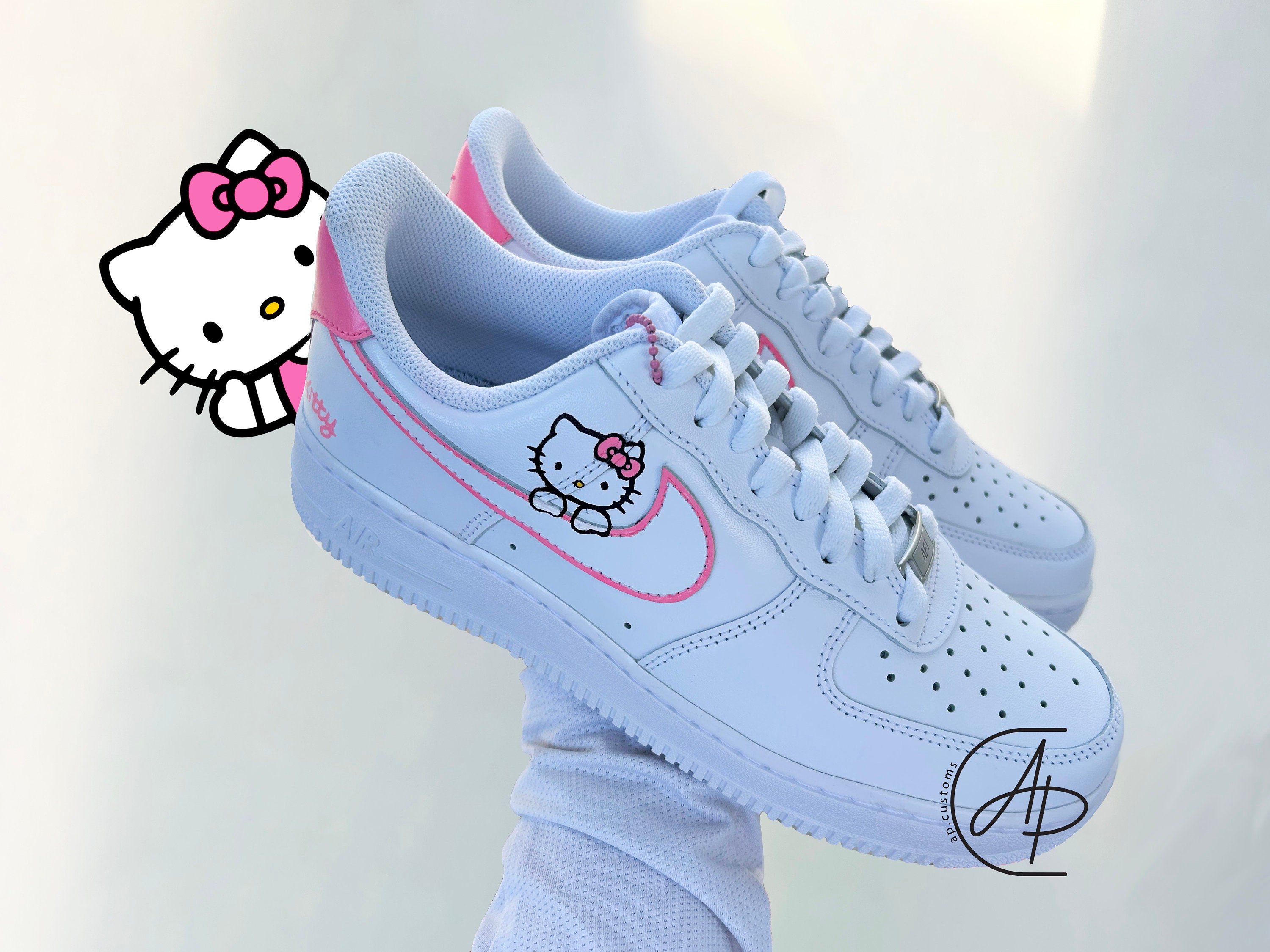 Custom Hello Kitty Air Force 1 - Etsy