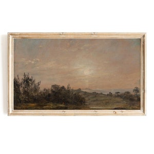 John Constable Samsung Frame TV Art | Hampstead Heath looking towards Harrow Frame TV Art | Marine Landscape Painting | Coastal Ocean Scene
