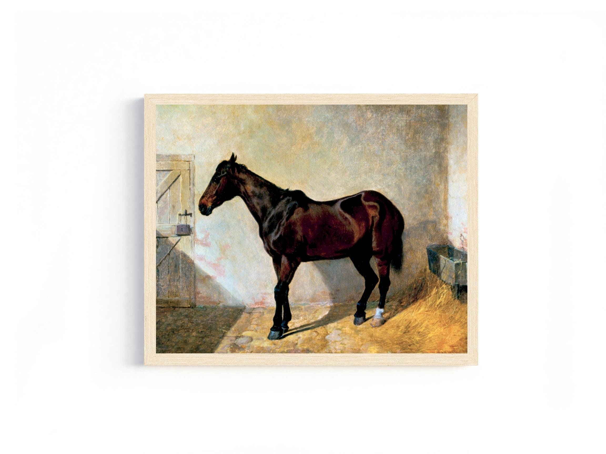 ジョン・フレデリック・ヘリング作「馬」の絵画（印刷可能） | 19世紀