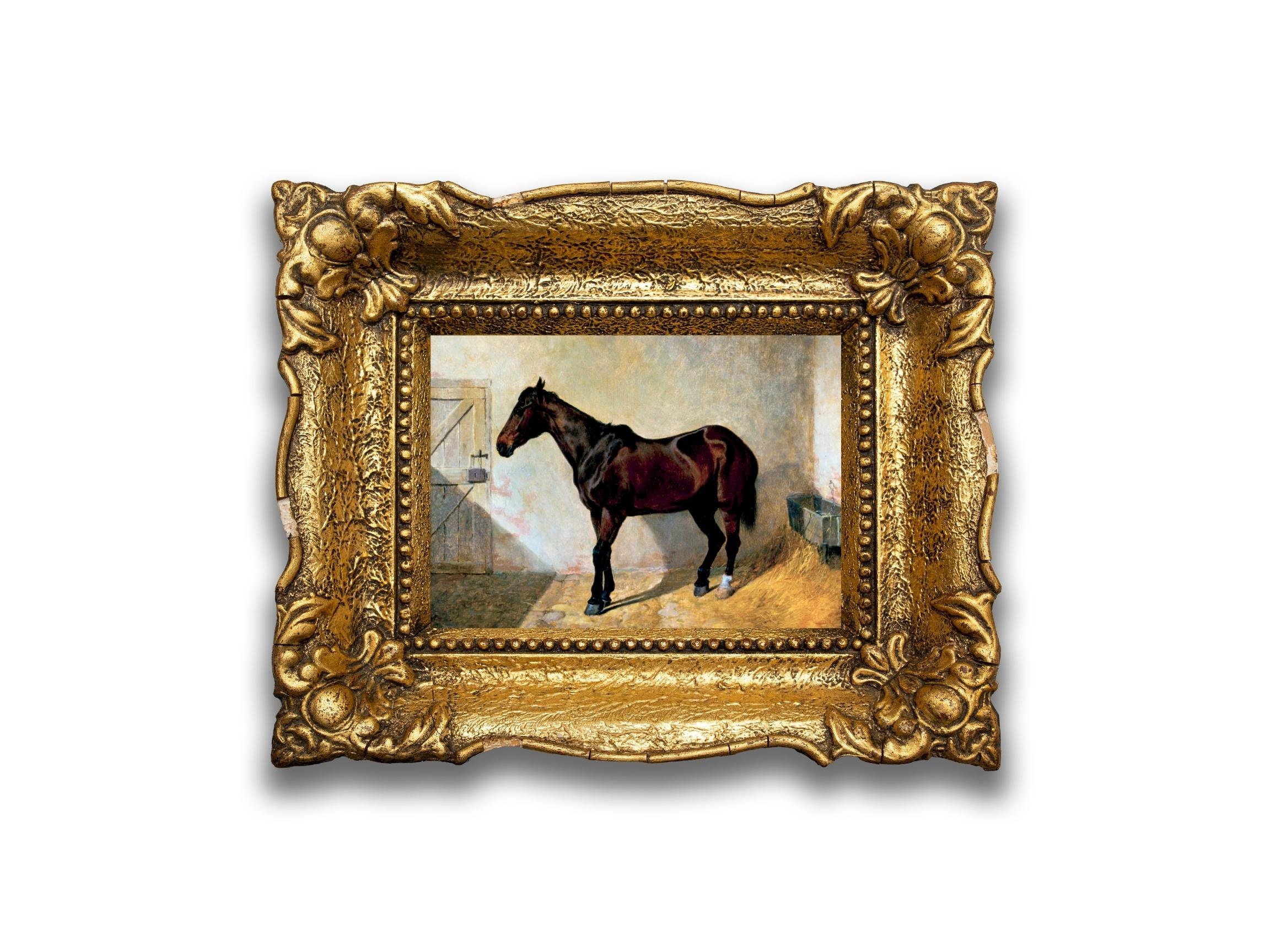 ジョン・フレデリック・ヘリング作「馬」の絵画（印刷可能） | 19世紀