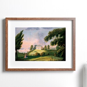 Mount Vernon by George Ropes Printable | George Washington | Vintage ...