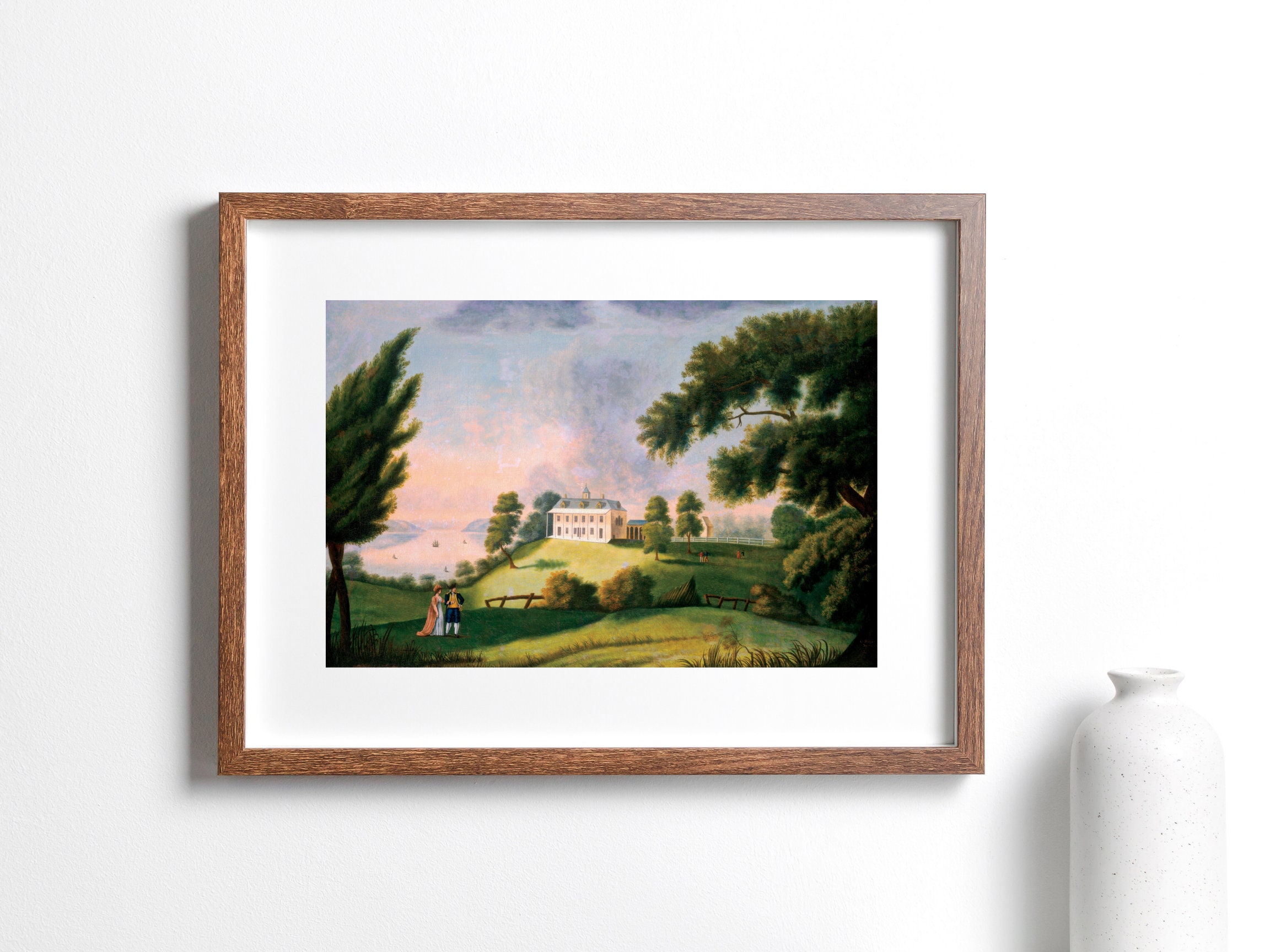 Mount Vernon by George Ropes Printable | George Washington | Vintage ...