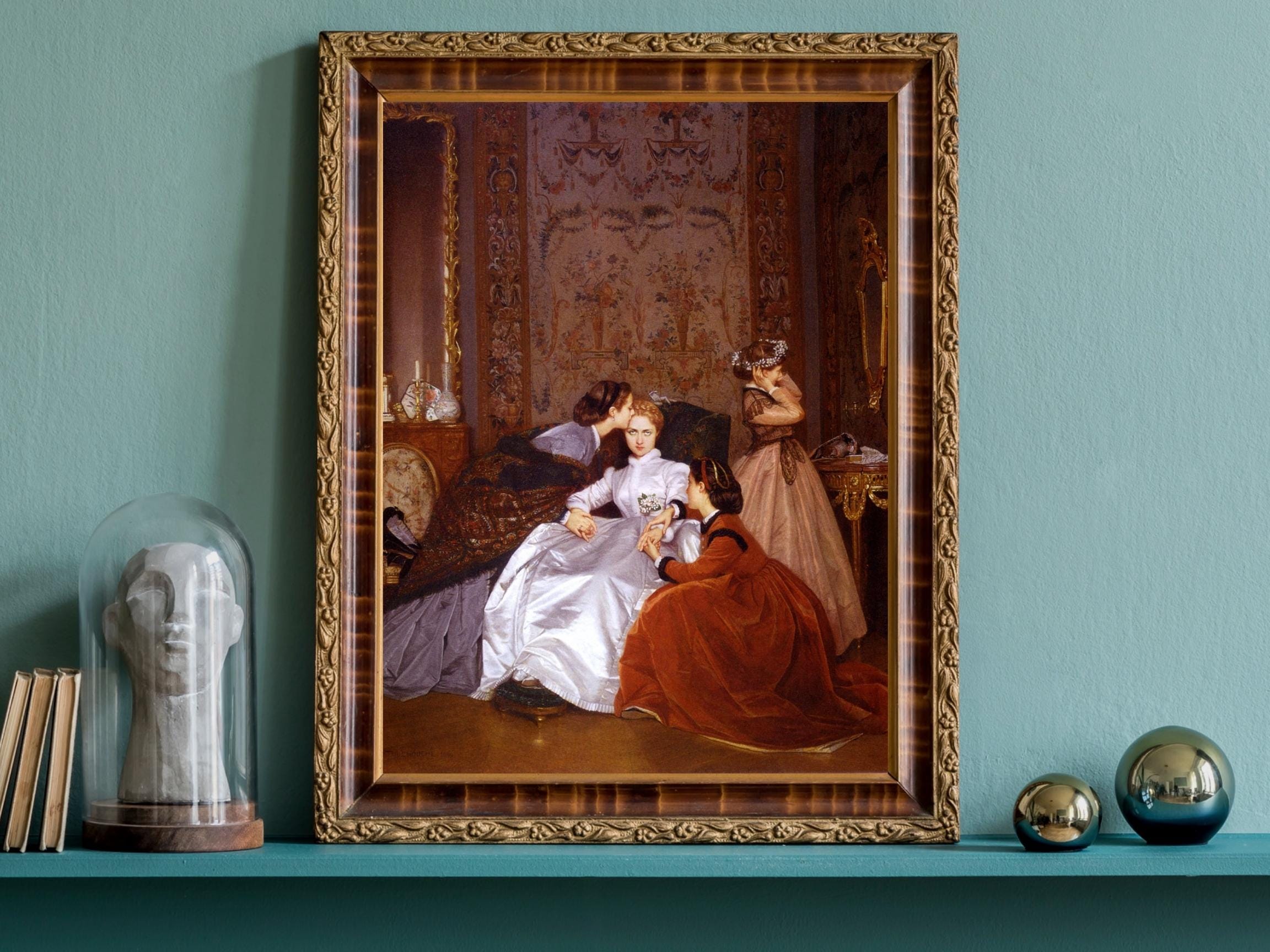 オーギュスト・トゥールムーシュ作「気の進まない花嫁」、ライト